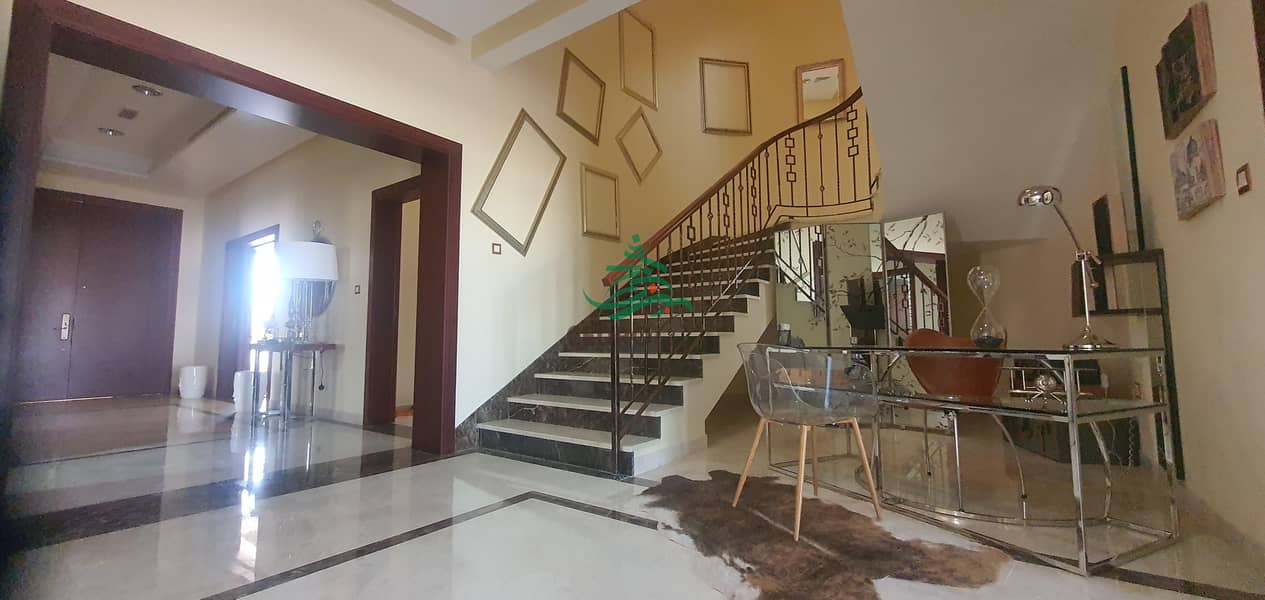 28 Luxury modern  Five bedrooms villa fully furnished  in mohamad bein zaid city