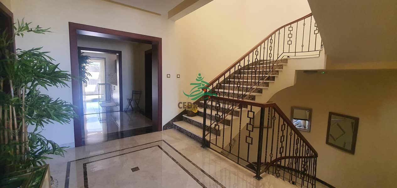 30 Luxury modern  Five bedrooms villa fully furnished  in mohamad bein zaid city
