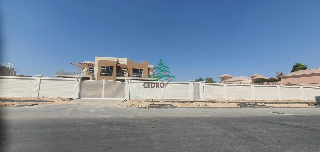 83 Luxury modern  Five bedrooms villa fully furnished  in mohamad bein zaid city