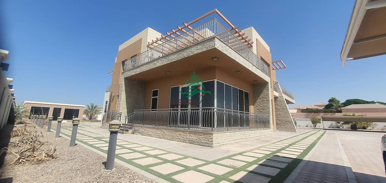 84 Luxury modern  Five bedrooms villa fully furnished  in mohamad bein zaid city