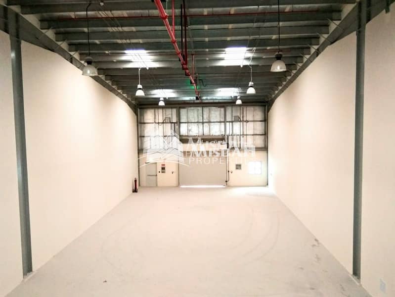 5 Brand new Tax free warehouse in Very Low Rent:  4360 sqft-to- 35