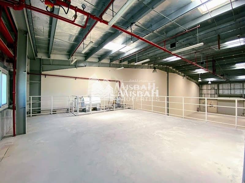 4 AED 21/- per sqft Inc. Tax: Brand new 4361 sqft Commercial warehouse 9 meter height