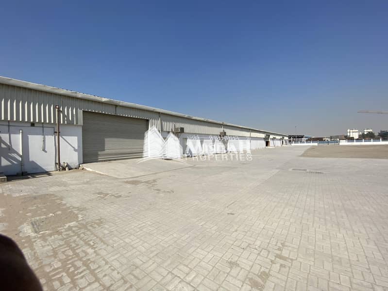 2 Huge Open land with Air-conditioned warehouse