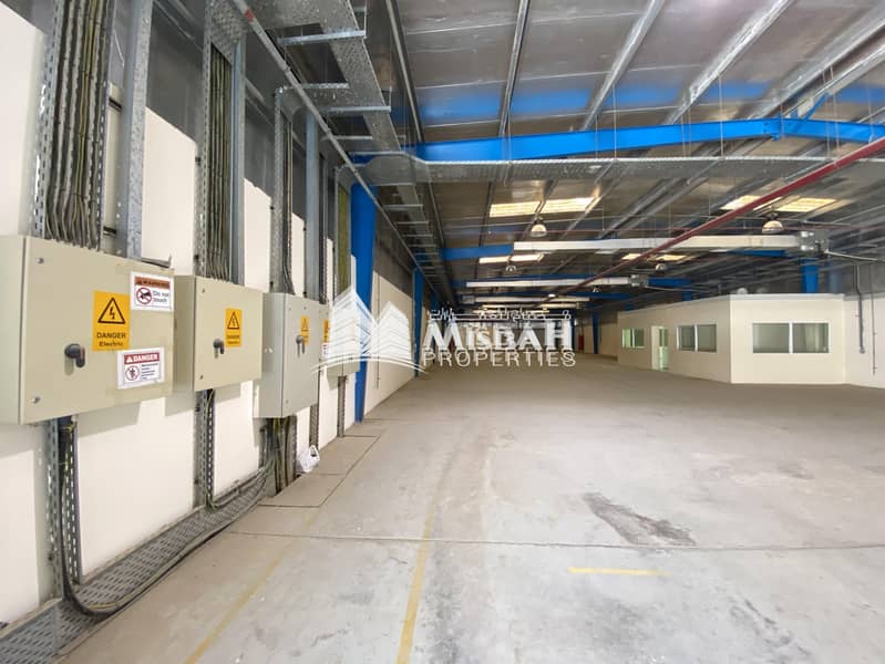 5 Huge Open land with Air-conditioned warehouse