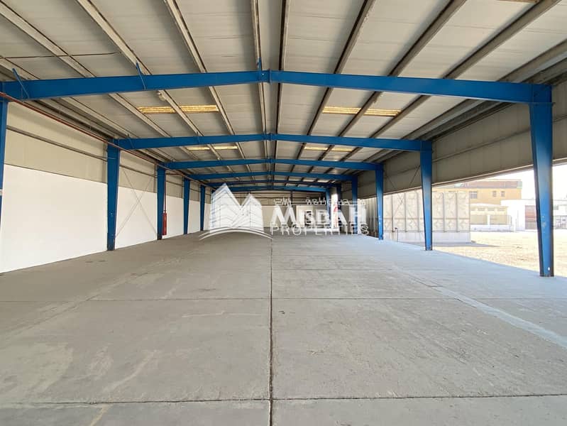 13 Huge Open land with Air-conditioned warehouse