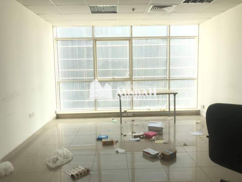 6 1134sqft Office @ AED 55/sq. ft  with Free Parking Near Al Mulla Plaza