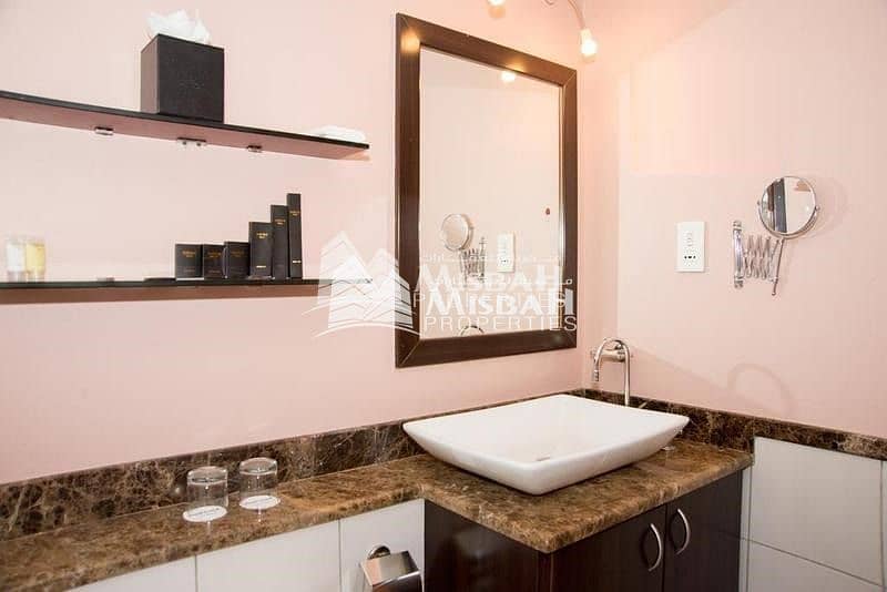 7 Excellent Fully Furnished 2BHK 2Bath Dining+Laundry Room Balcony 6 Cheques Apt in AL Barsha near MOE