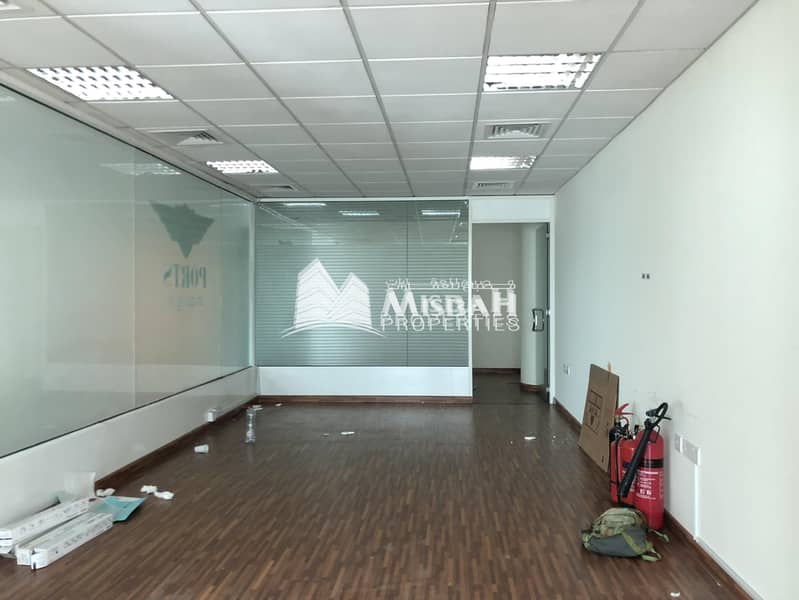 2 1202 sq. ft Fully Fitted Office @ AED 60 with One month Grace period on Zabeel Rd near Ansar Gallery