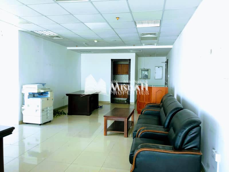 3 602 @ AED 50/sq. ft (negotiable) | Fully Fitted office with free parking near Stadium metro