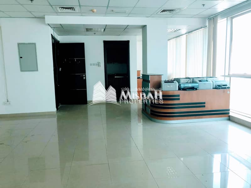 7 602 @ AED 50/sq. ft (negotiable) | Fully Fitted office with free parking near Stadium metro