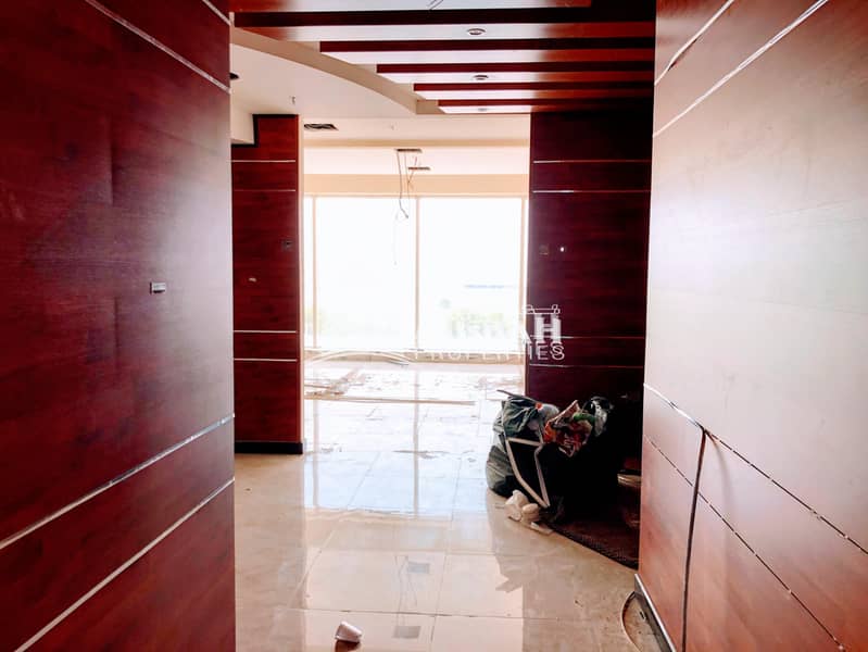 1000 sq. ft - 3692 sq. ft @ AED 55 | Fully Fitted Office with Free Chiller near Abu Hail Metro