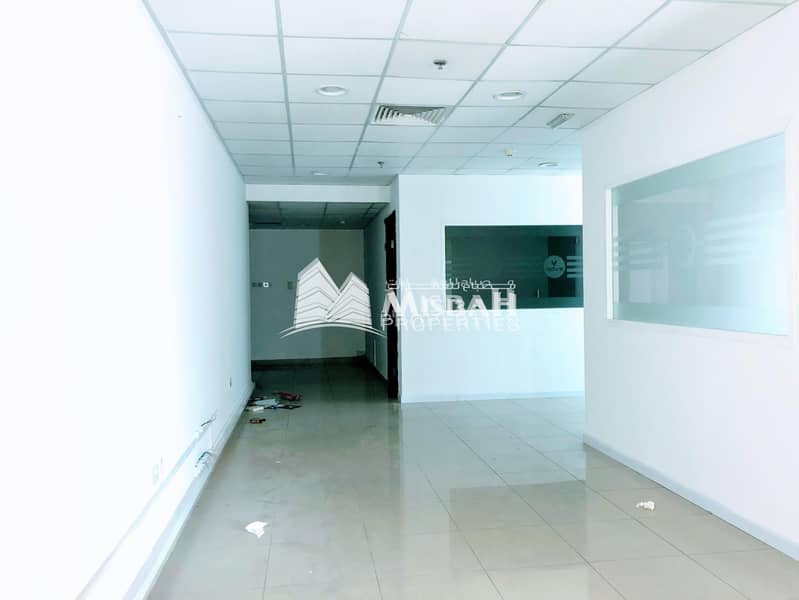 2 Fully Fitted Office with ready rooms required with free parking and One month Grace period in AL Qusais