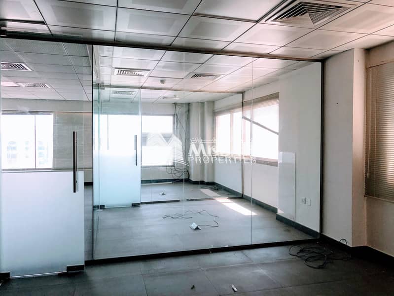 5 Fully Fitted Office with Glass partition