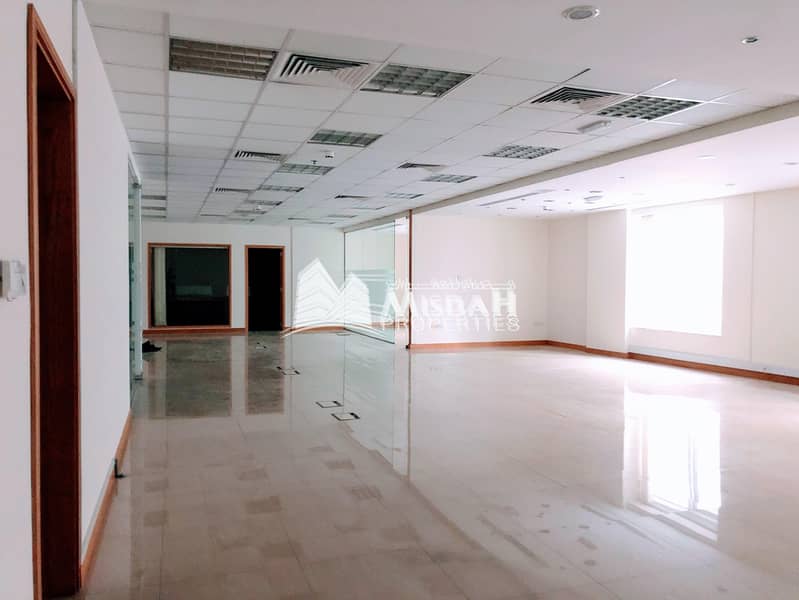 891 sq. ft to 2074 sq. ft | AED 50/sq. ft | Chiller Free | upto 2 Months Free | Fully Fitted Office in OUD METHA