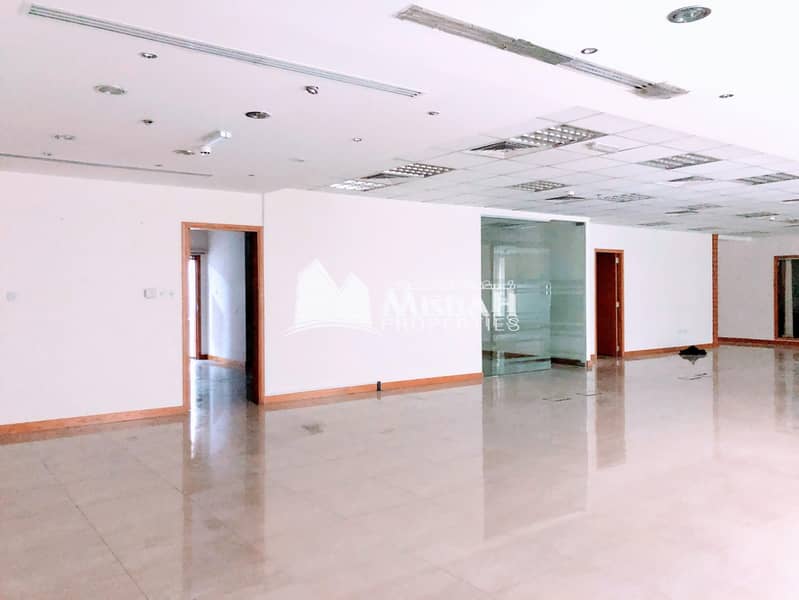 5 891 sq. ft to 2074 sq. ft | AED 50/sq. ft | Chiller Free | upto 2 Months Free | Fully Fitted Office in OUD METHA