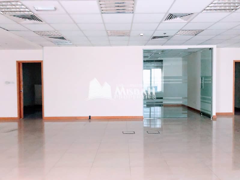 9 891 sq. ft to 2074 sq. ft | AED 50/sq. ft | Chiller Free | upto 2 Months Free | Fully Fitted Office in OUD METHA