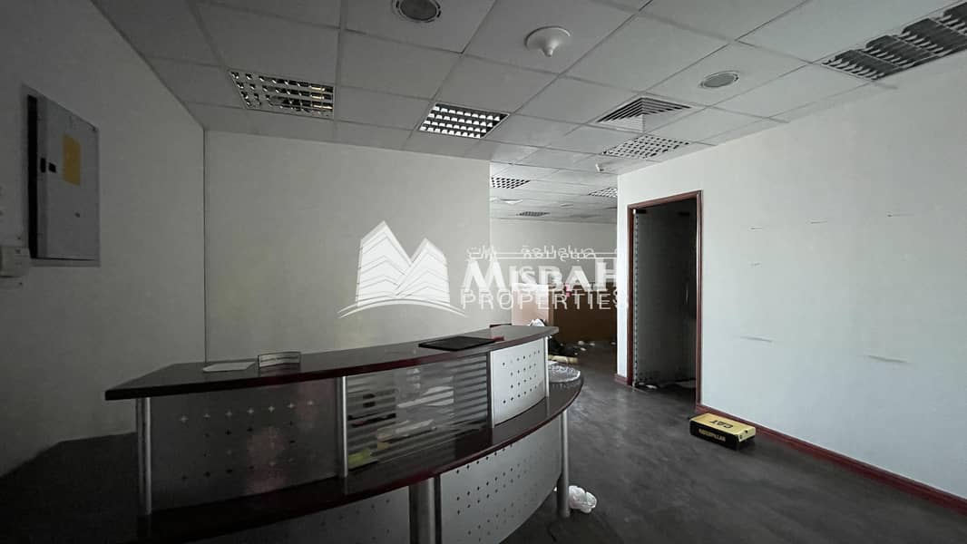 7 116 sq. ft. Fitted Office @ AED 55/sq. ft. with Free Chiller