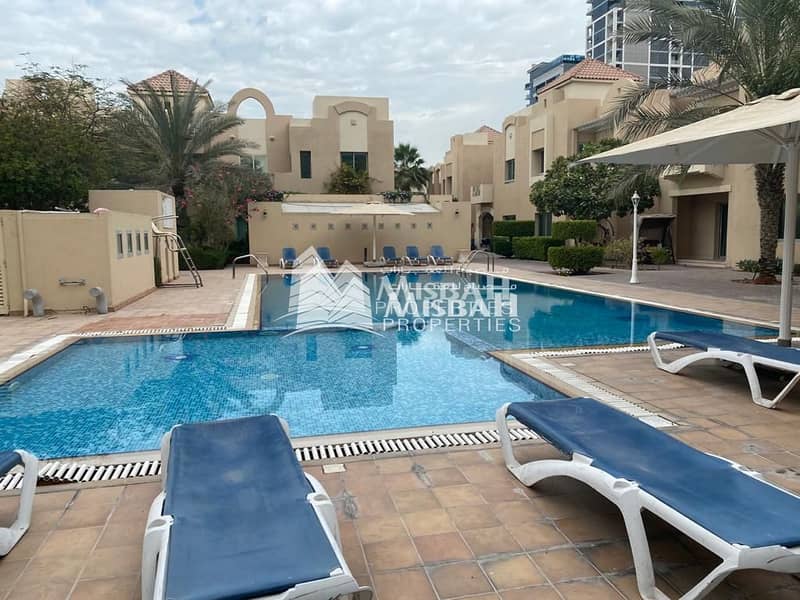 26 2 month free amazing 5 bedroom kitchen appliances villa for rent al barsha 1 gym pool maid room AED