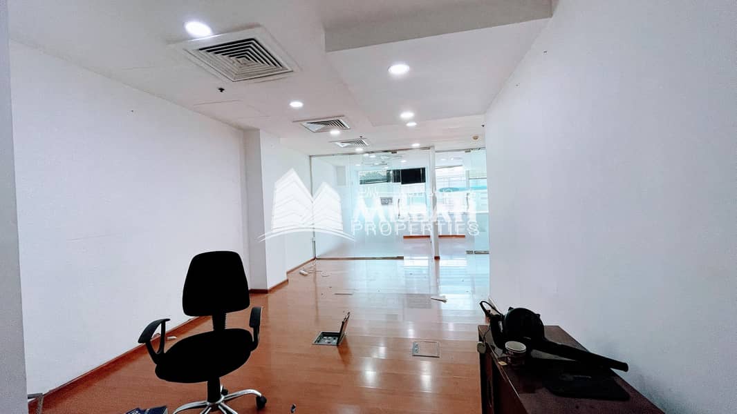 9 762 sq. ft. Fully Fitted Partitioned Office near Dnata in a Chiller Free Commercial Building