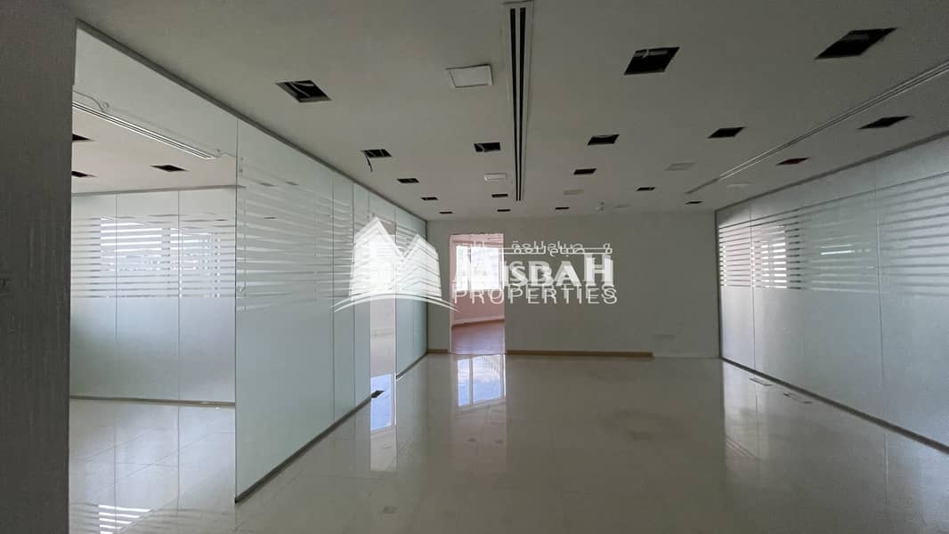 14 507 sq. ft | Fully Fitted Office | Chiller Free | Parking Free near Deira City Center