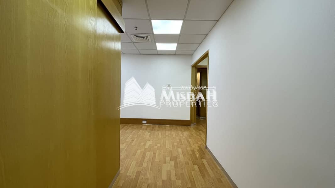 22 507 sq. ft | Fully Fitted Office | Chiller Free | Parking Free near Deira City Center