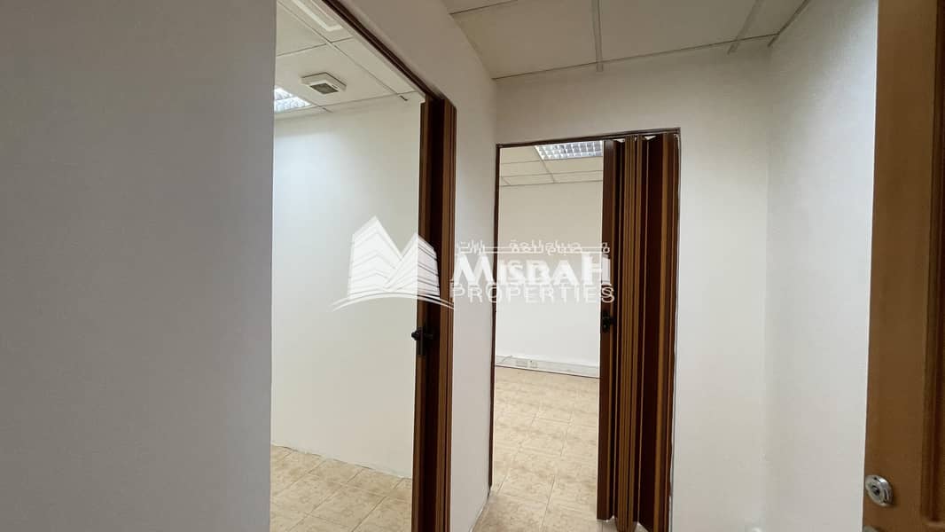 24 507 sq. ft | Fully Fitted Office | Chiller Free | Parking Free near Deira City Center
