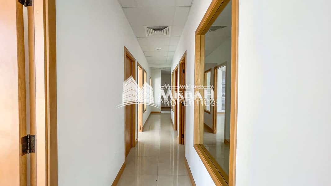 7 partitioned Office next to Deira City Center