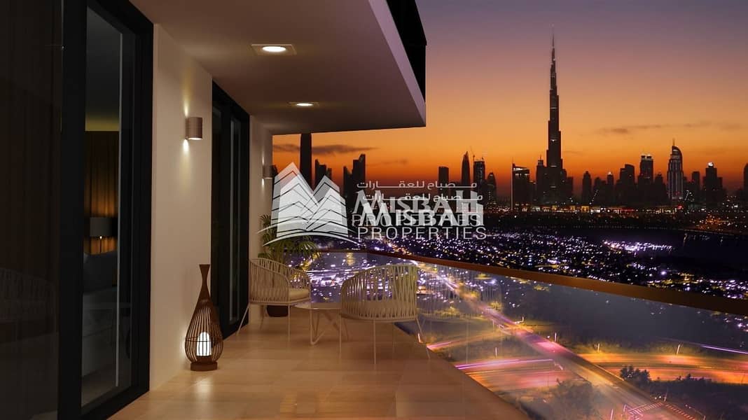 2 One Bedroom Apartment in Al Jaddaf with Huge Balcony and Completion April 2022