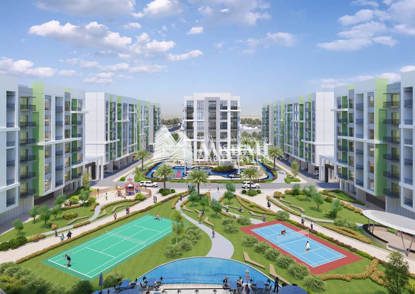 6 2 Bedroom Apartment | Pay 40% 1st Yr Rest 60% in 5 years after completion in Warsan First.