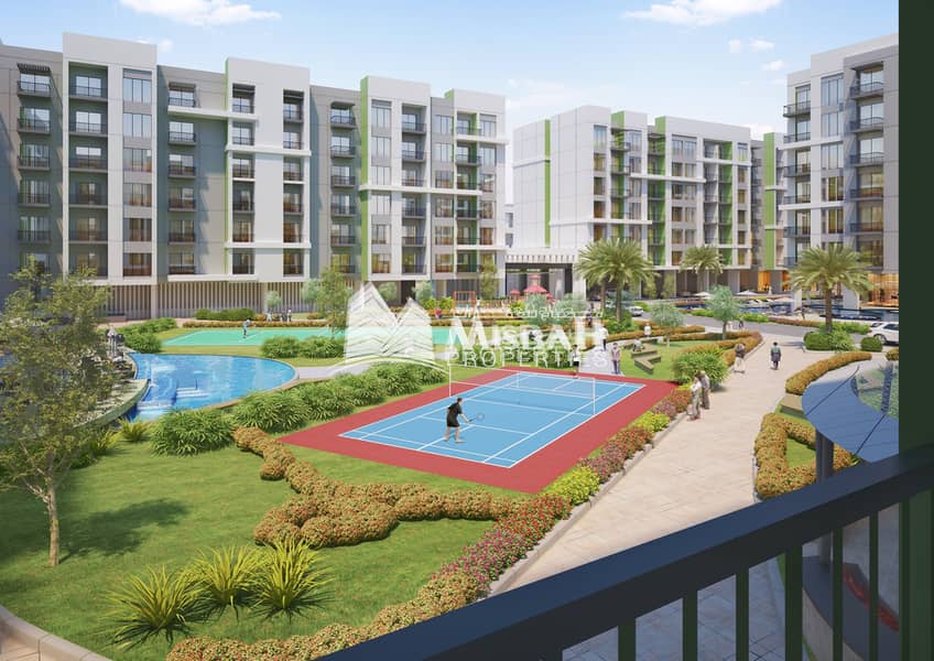 7 2 Bedroom Apartment | Pay 40% 1st Yr Rest 60% in 5 years after completion in Warsan First.