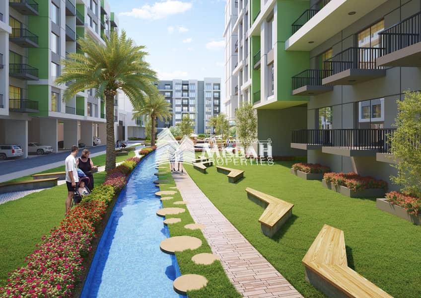 8 2 Bedroom Apartment | Pay 40% 1st Yr Rest 60% in 5 years after completion in Warsan First.