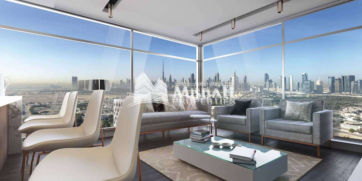 4 One Bedroom Apartment in Al Jaddaf with Huge Balcony and Completion April 2022