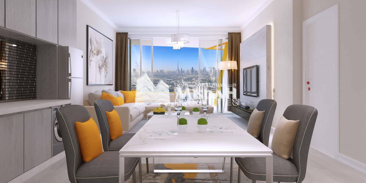 6 One Bedroom Apartment in Al Jaddaf with Huge Balcony and Completion April 2022