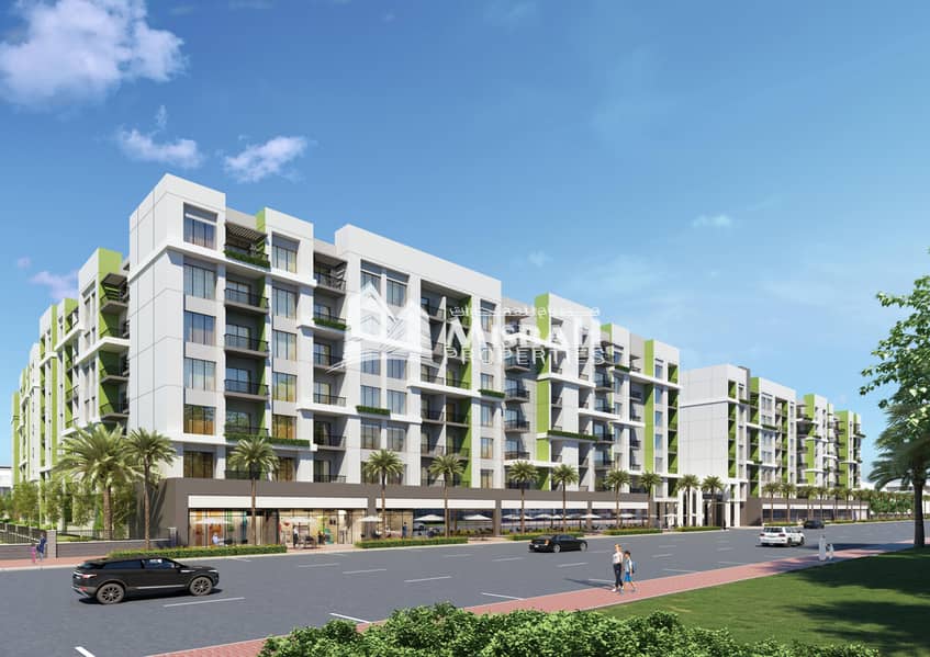 10 2 Bedroom Apartment | Pay 40% 1st Yr Rest 60% in 5 years after completion in Warsan First.