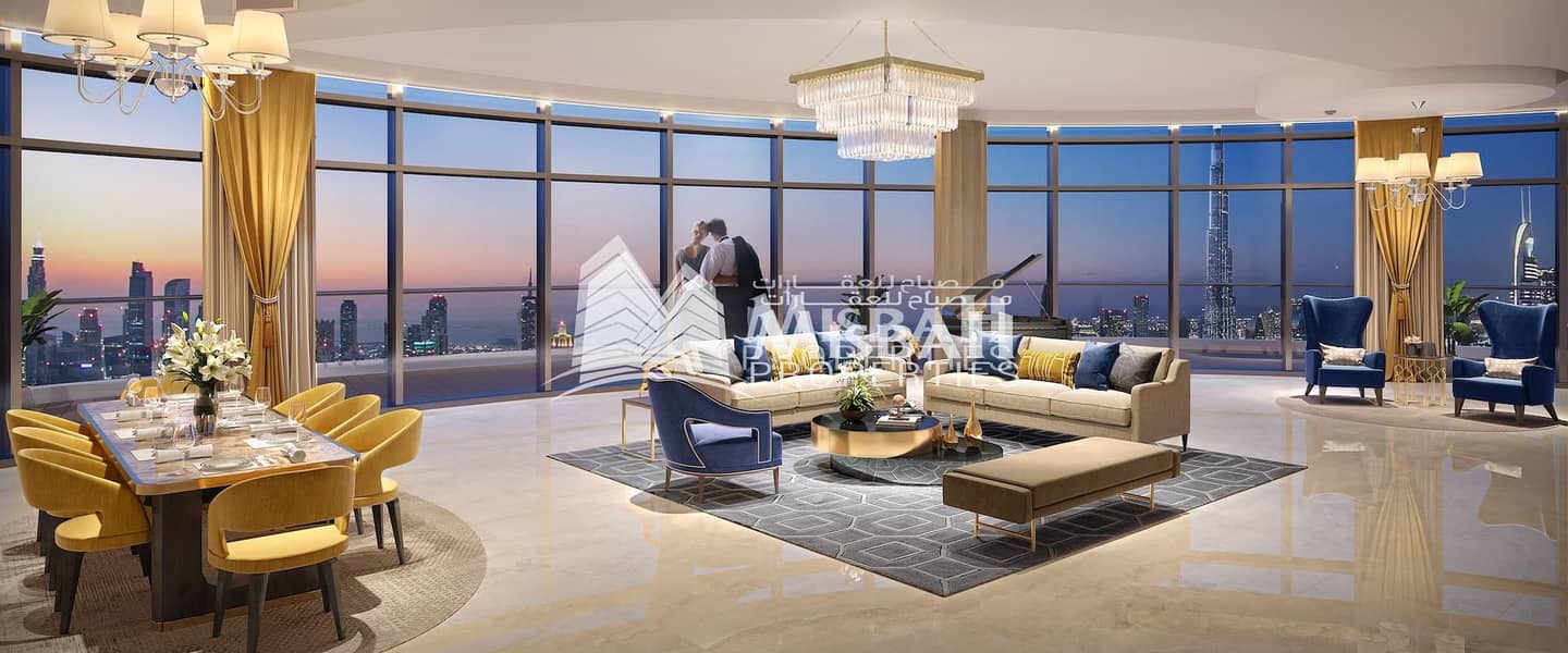 7 Luxury Apartment | 2 Bedroom - 4 Bedroom Penthouse with Panoramic View | Downtown - Dubai.