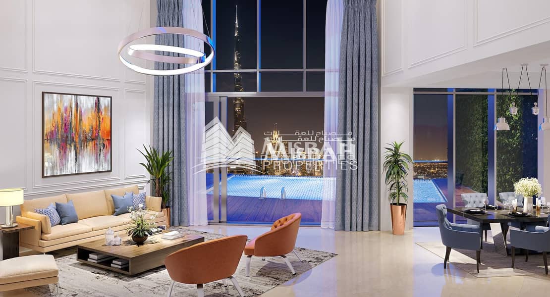 10 Luxury Apartment | 2 Bedroom - 4 Bedroom Penthouse with Panoramic View | Downtown - Dubai.