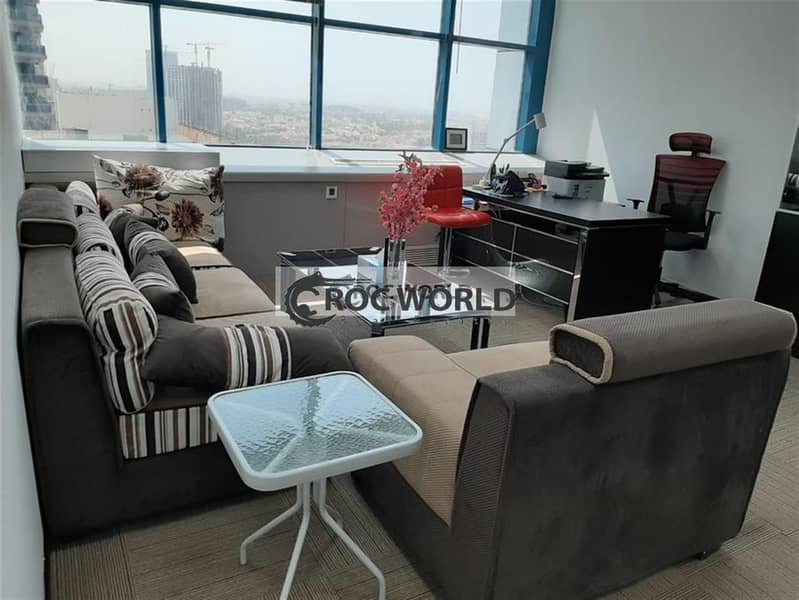 3 Best Deal | One Month Free | Furnished Independent Office | Free Wifi & DEWA | Close to Metro Station