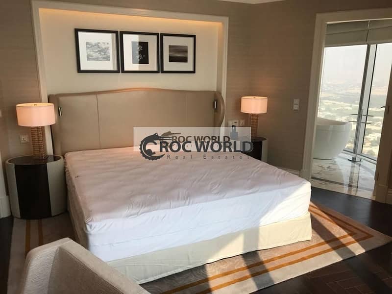 Luxury 4 Bedroom + M | Stunning Burj Khalifa & Fountain Views |  Perfect Location
