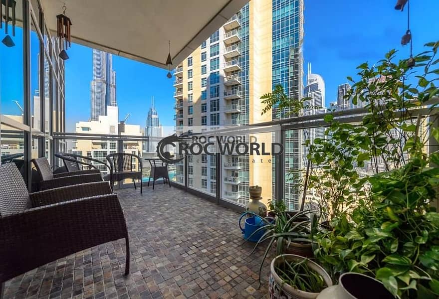 Stunning Burj Khalifa View | 3 Bedroom Apartment | Perfect Location | Flexible Payment