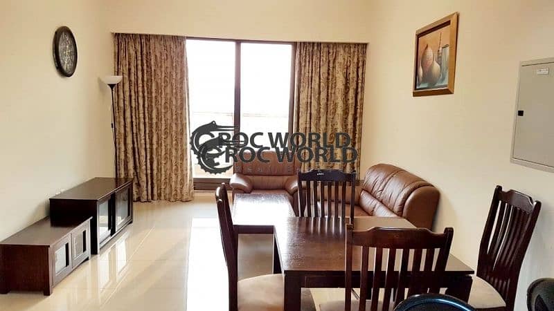 3 Elite 8 | 1 Bed Furnished | Well Maintained | Elite 8 Huge Terrace