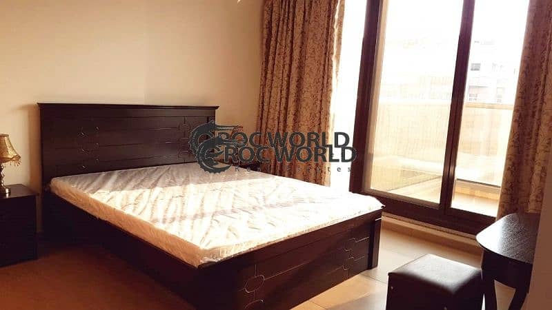 5 Elite 8 | 1 Bed Furnished | Well Maintained | Elite 8 Huge Terrace