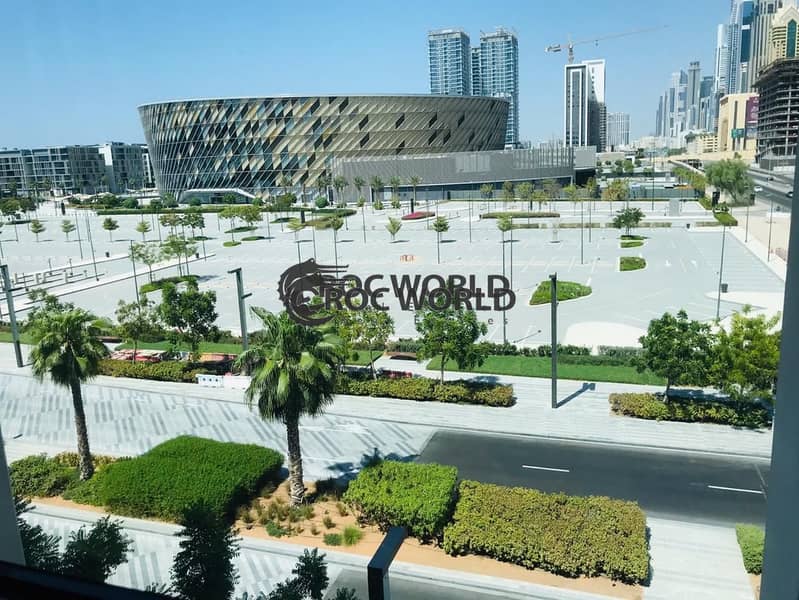 Well Maintained|2 BR + Maids|Burj Khalifa View