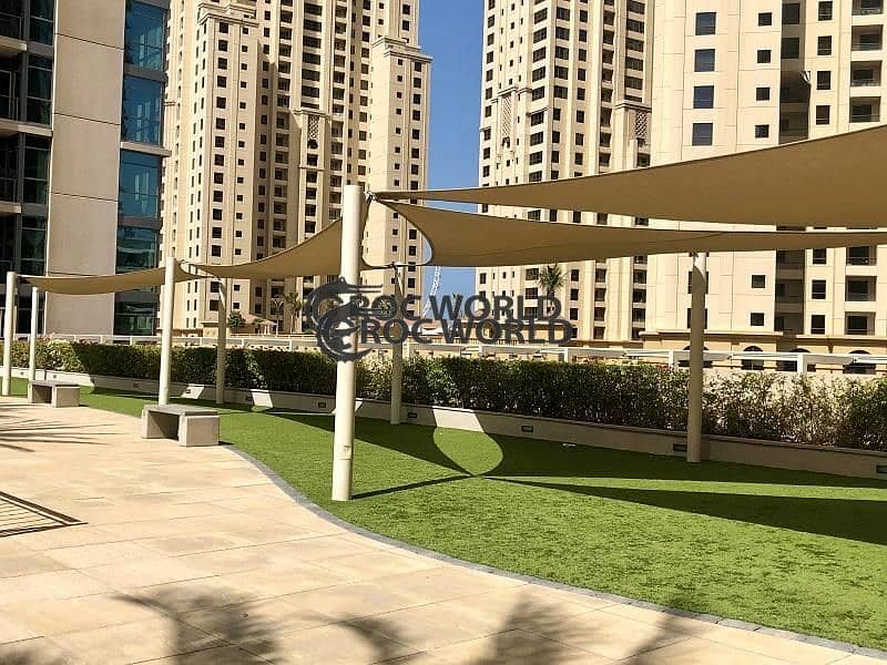 14 Chiller Free | Partially Furnished 1BR + Laundry | Marina View | Close to Dubai Tram
