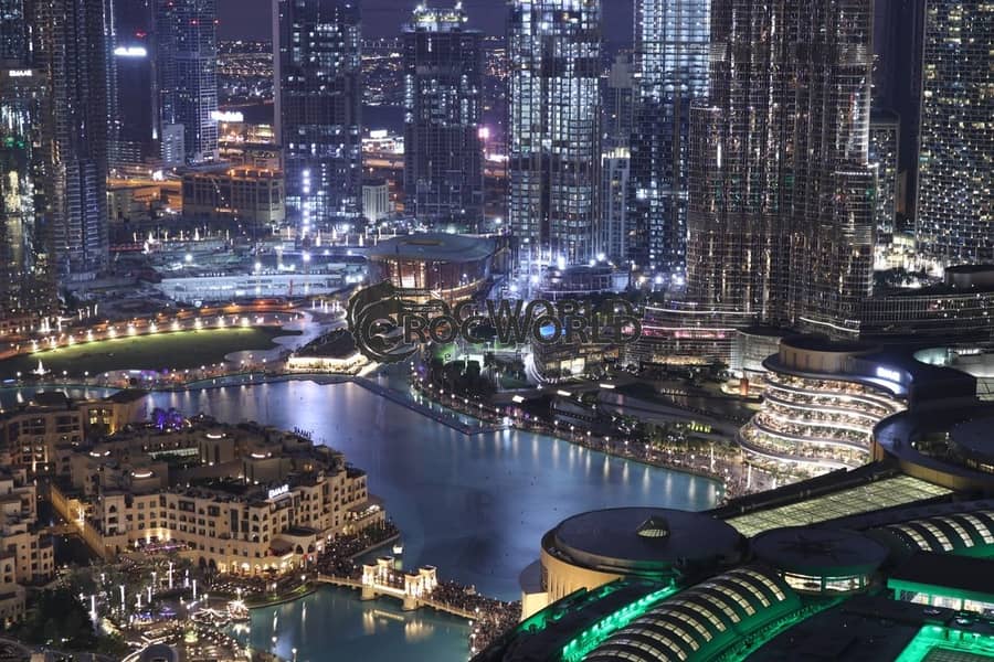 Beautifully Furnished | Full Fountain &  Burj Khalifa View | Multiple Cheques