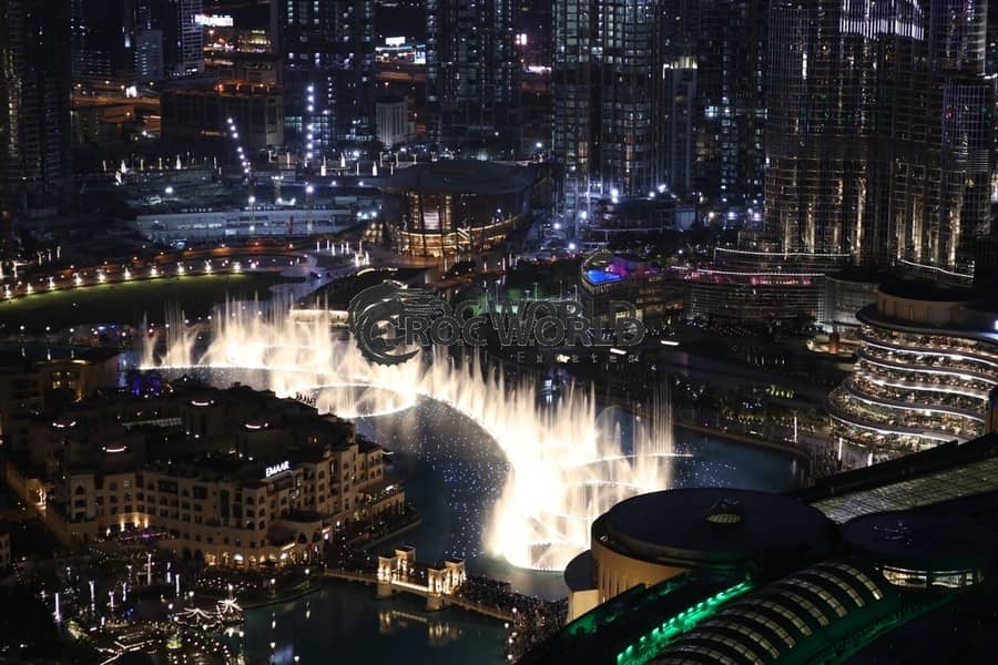7 Beautifully Furnished | Full Fountain &  Burj Khalifa View | Multiple Cheques