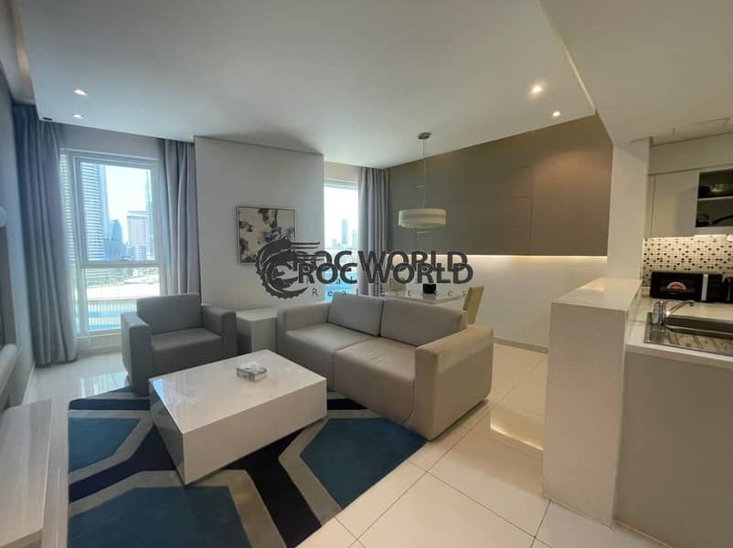 Mid Floor | Fully Furnished | Partial Canal & City