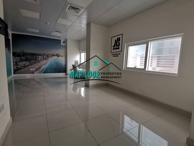 6 OFFICE FOR || Rent in Brand New Building || 46.800 || located at prime located opposite main bus terminal Al Nahyan