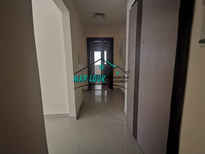 6 huge size !! 1 bedroom 2 bathroom at prime location al nahyan 40k price opposit main bus terminal