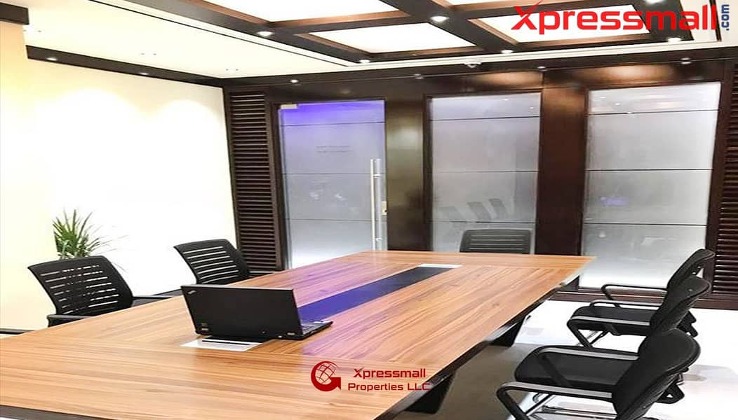 6 Business Setup | Furnished Offices | Direct from Owner | Low Price Available at Hamdan Street!