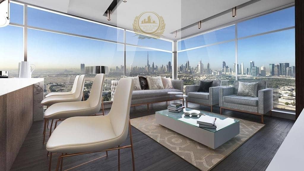 Apartment for sale in Al Jaddaf, with views of Burj Khalifa